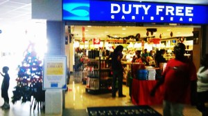 Duty Free Caribbean book collection in the Esplanade Mall, St George's, Grenada